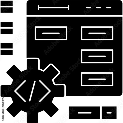 Programming Icon Vector Element