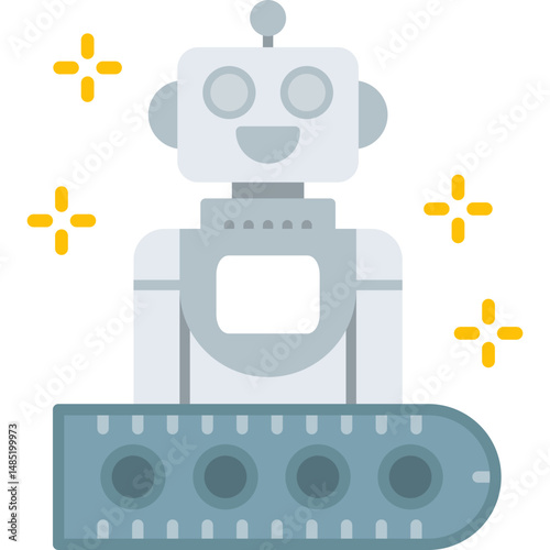Robot Icon Vector Element
