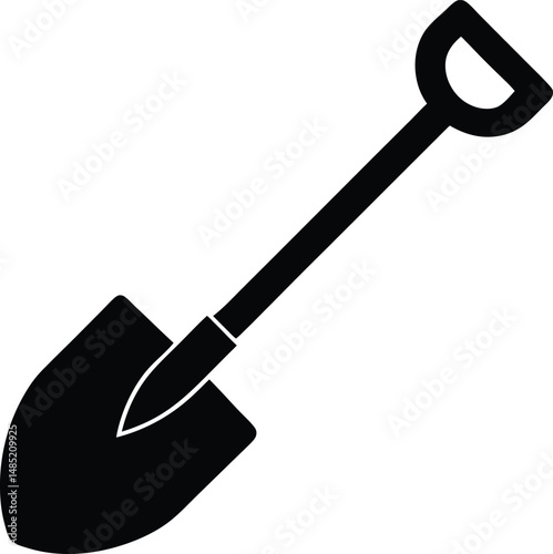 shovel icon vector illustration