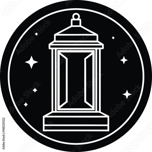 time capsule icon vector illustration