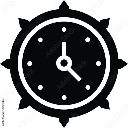 timekeeping icon icon vector illustration