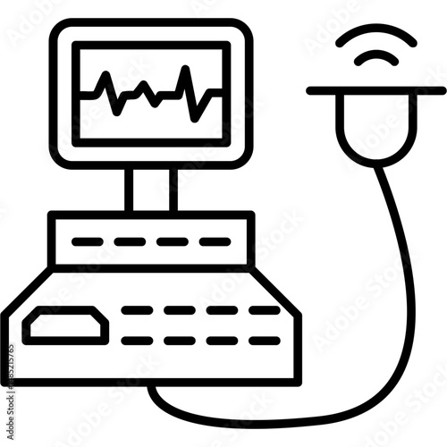 Ultrasound Equipment Icon