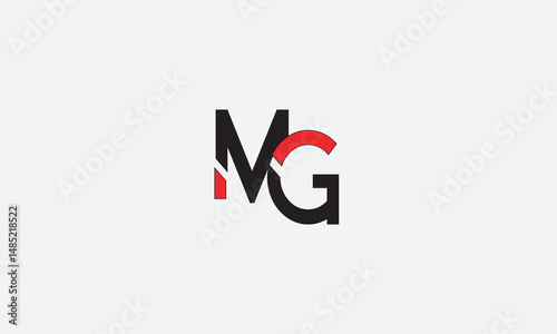 MG, GM , G , M Abstract Letters Logo Monogram	