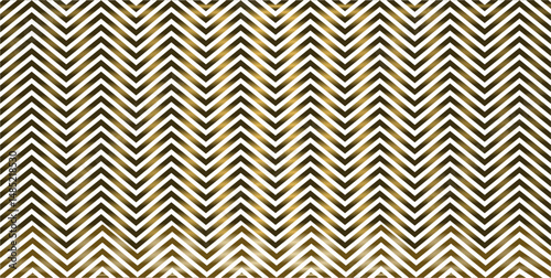repetition of geometric planes, zigzag lines and play of brown gold colors that create a dynamic effect that gives an elegant and expensive impression