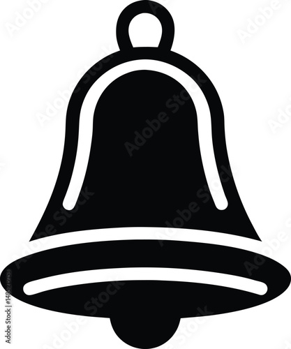 alarm bell icon vector illustration