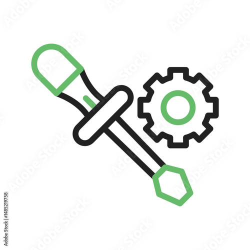 Maintenance icon vector image. Suitable for mobile apps, web apps and print media.