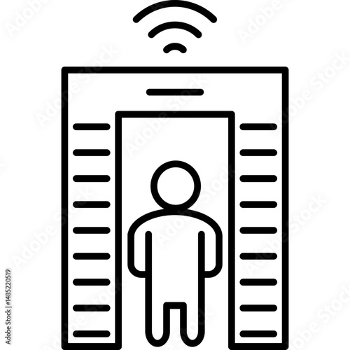 Security Checkpoint Icon