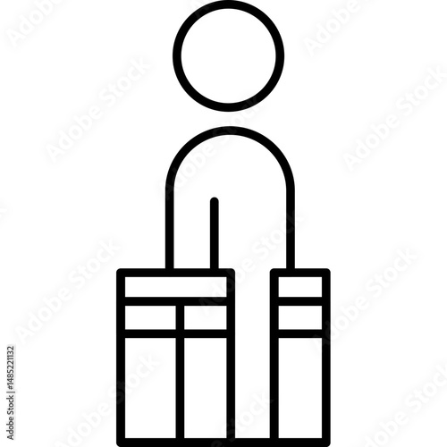 Immigration e-Gates Icon
