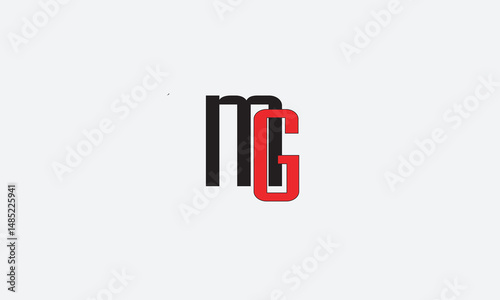 MG, GM , G , M Abstract Letters Logo Monogram	