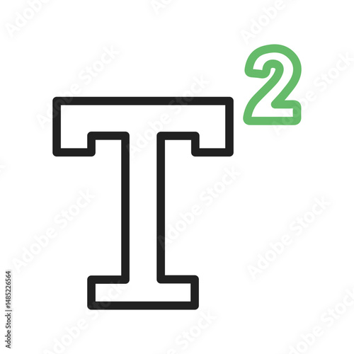 Superscript icon vector image. Suitable for mobile apps, web apps and print media.