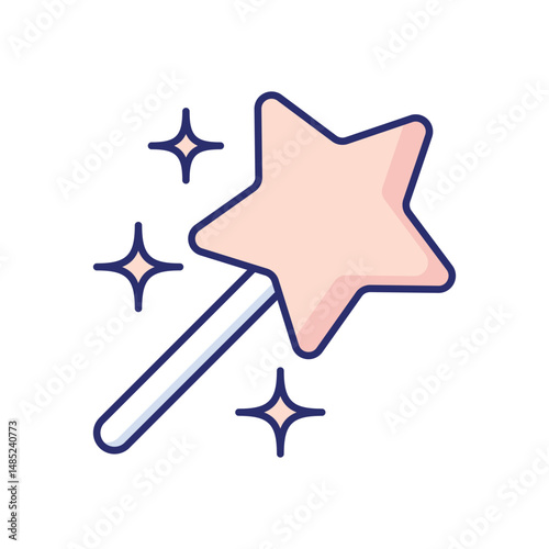 Magic Wand Vector icon