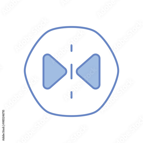 Reflect  Vector icon