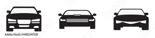 Car icon set. Vehicle and Transportation Icon. Vector illustration eps 10
