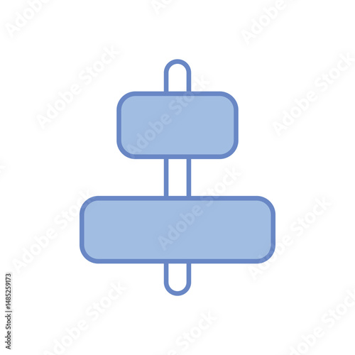 Center Align Vector icon