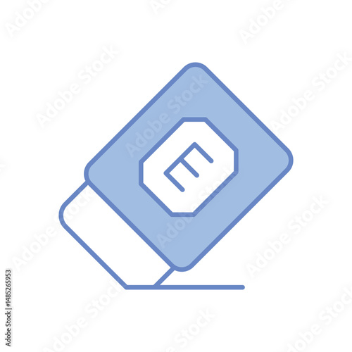 Eraser  Vector icon
