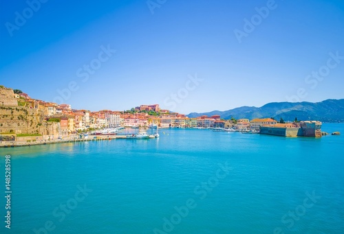 Isola d'Elba, Italy - The touristic island of Tuscany region, with awesome landscape sea, beach and trekking path named GTE, with alpinistic and ferris ways.