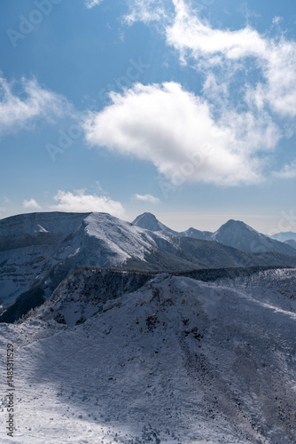 厳冬期の天狗岳