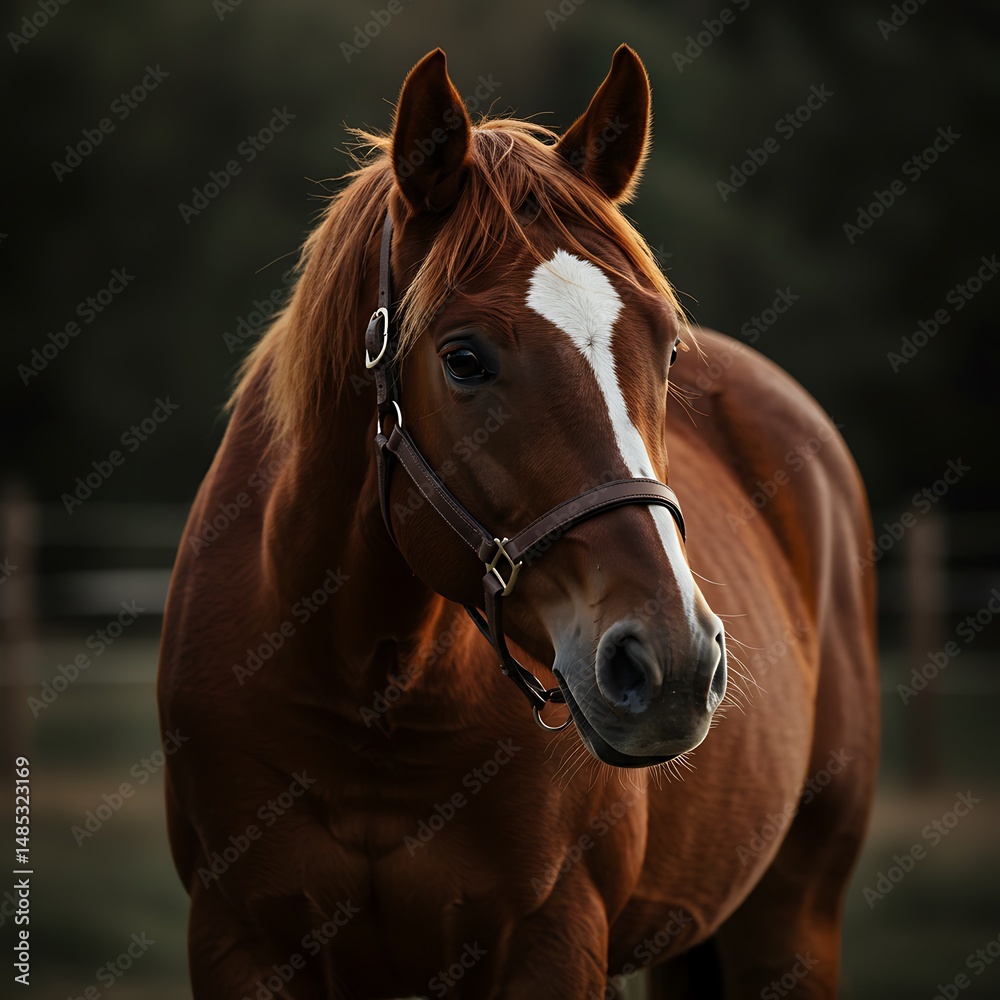 Naklejka premium Copper Sunset Majesty