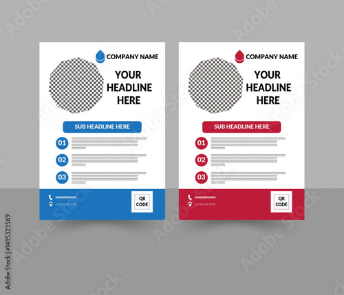 flayer, social media banner templates, real estate flayer design templates. Corporate
 Modern corporate design, professional Digital Marketing business flayer design template Corporate professional