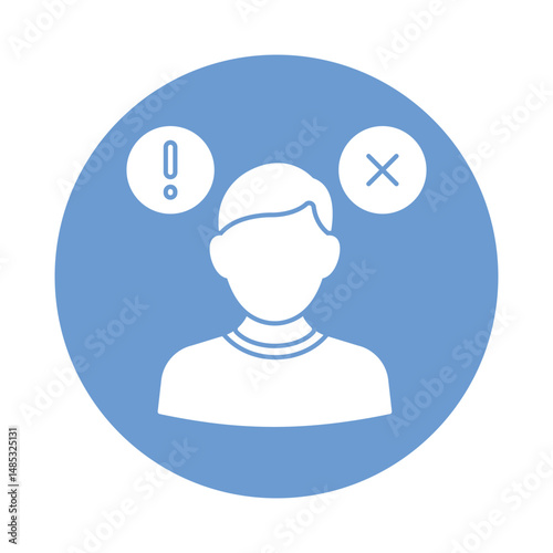 Decision maker Vector icon which can easily modify or edit