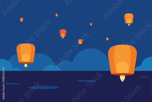 hot air balloons