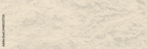 Beige halftone background with organic eggshell texture. Trendy vector banner for eco friendly crafts, wrapping, wallpaper.