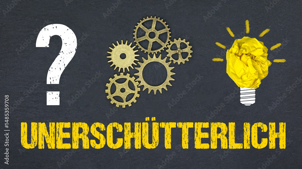 Obraz premium unerschütterlich