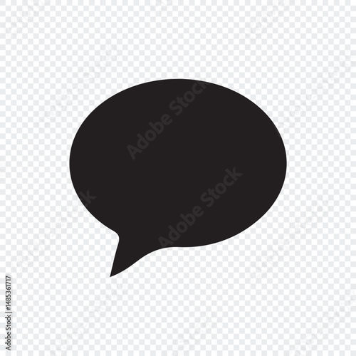Comment icon speech bubble symbol. Speech bubble collection . Cloud speech bubbles collection. vector eps 10