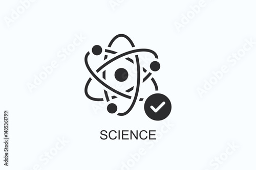 Science Icon Or Logo Isolated Vector Illustration
