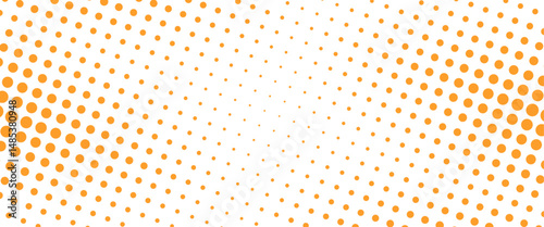 Vector abstract blue halftone grid geometric technology pattern design