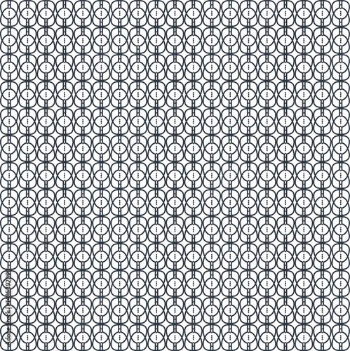 Rounded, repeating, tightly spaced elements with dots create texture.