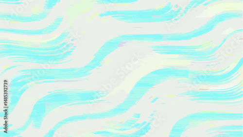 Abstract background with wavy brush strokes in shades of blue and white creating a dynamic pattern effect