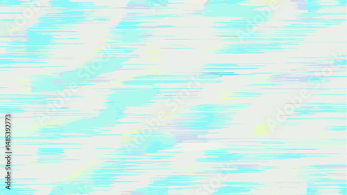 Abstract background featuring light blue and white horizontal streaks and blurred shapes creating a pattern