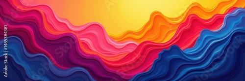 Bold strokes, layered colors, undefined shapes, color, floral, modern