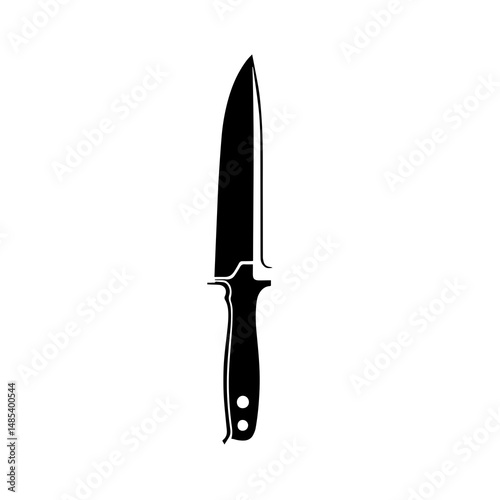 knife isolated on white background