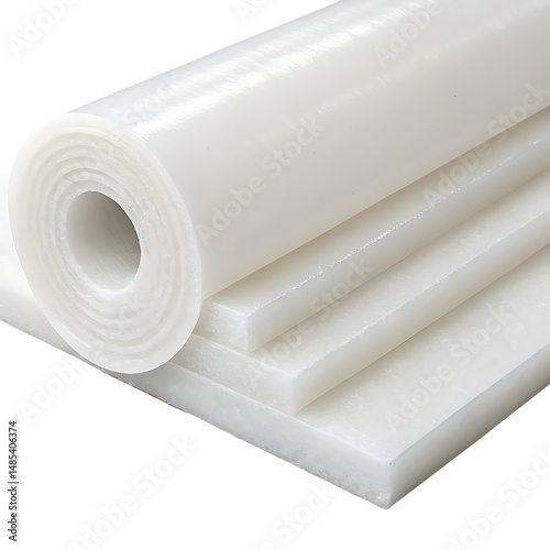 Plakat polytetrafluoroethylene--ptfe--teflon--on-white