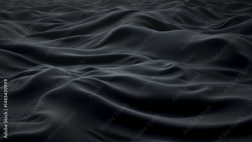 Obraz premium black satin background