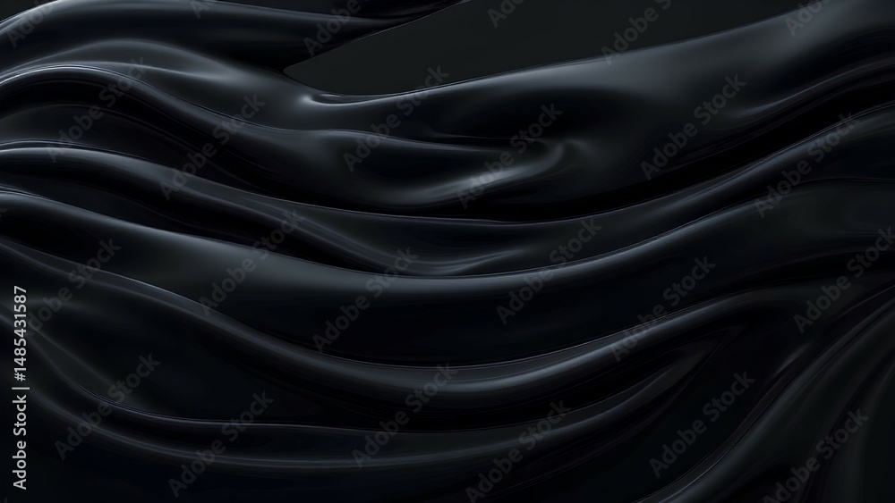 Fototapeta premium black satin background