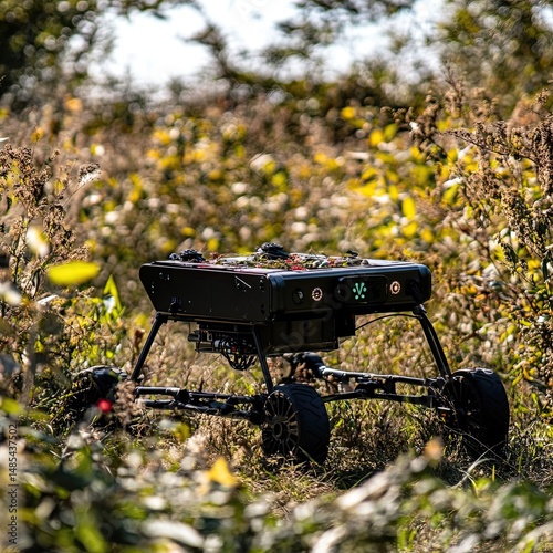 Invasive species control through robotics using autonomous robots equipped with AI to detect, track, and eradicate invasive species, protecting native biodiversity and ecosystems.