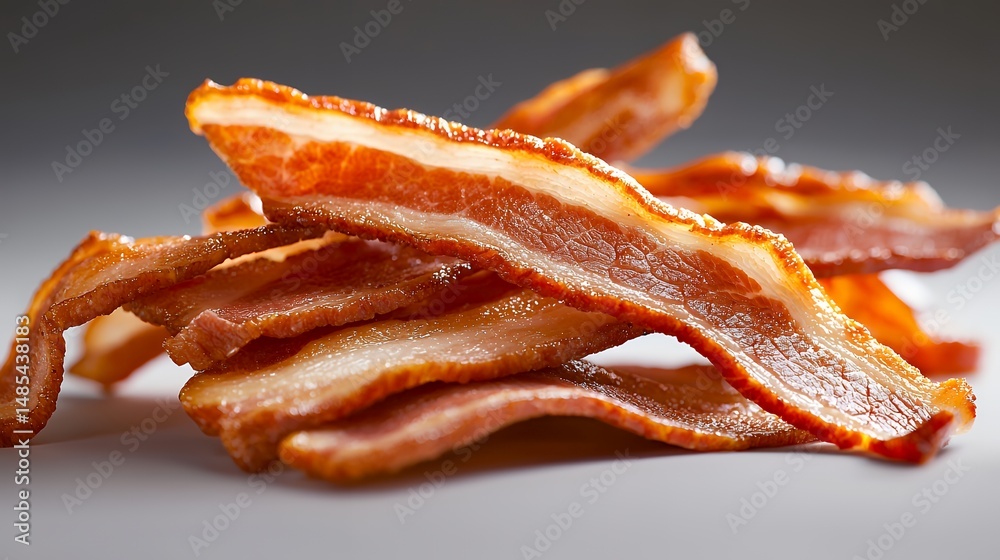 Crispy Bacon Slices Crispy Bacon Slices
