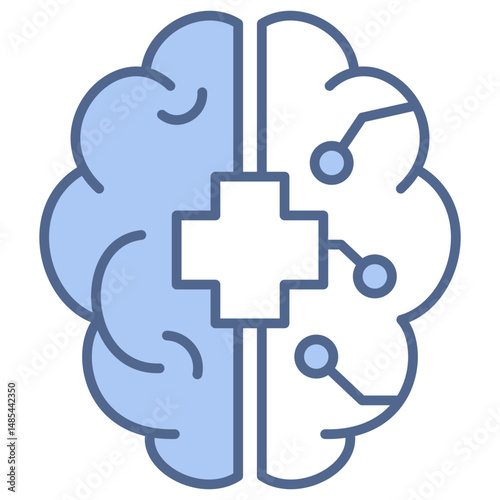 Medical Image  Blue Icon