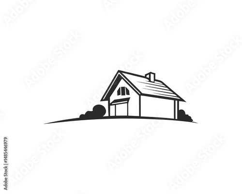 Premium Real Estate Logo  Modern House and  Property Business Branding.
