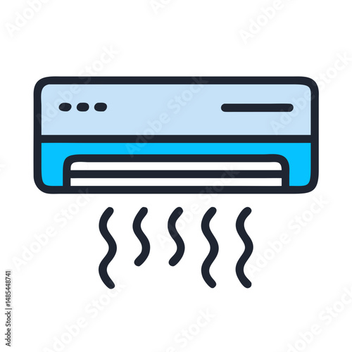  Modern Air Conditioning Logo Design