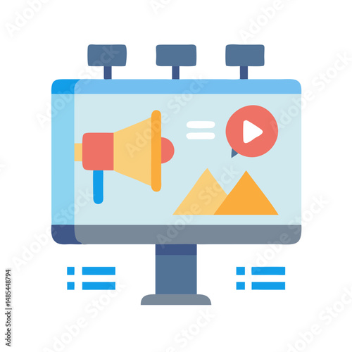  Modern Advertising Graphic Icon
