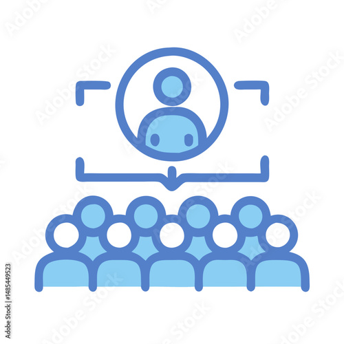  Creative Audience Graphic Icon