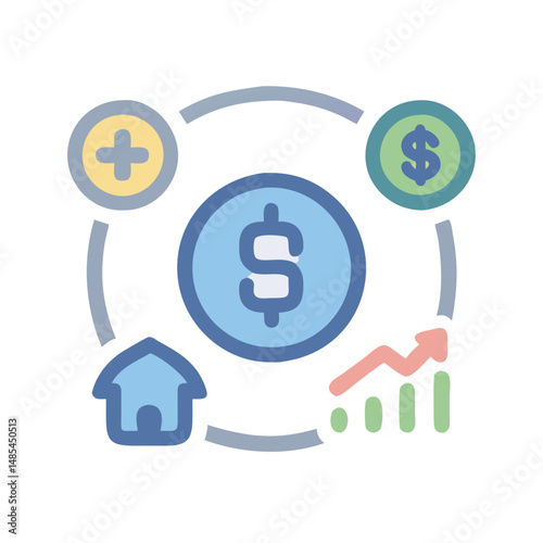  Benefits Analysis Design Icon