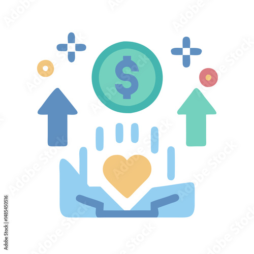  Modern Benefits Logo Design
