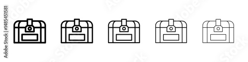Sleeping baby icon symbol pictogram. stroke designs.