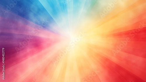 abstract background with rays
