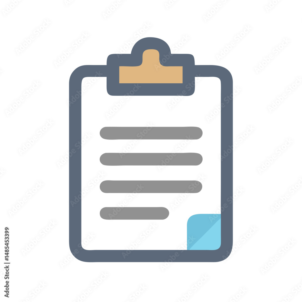 Modern Clipboard Icon for Planning Modern Clipboard Icon for Planning